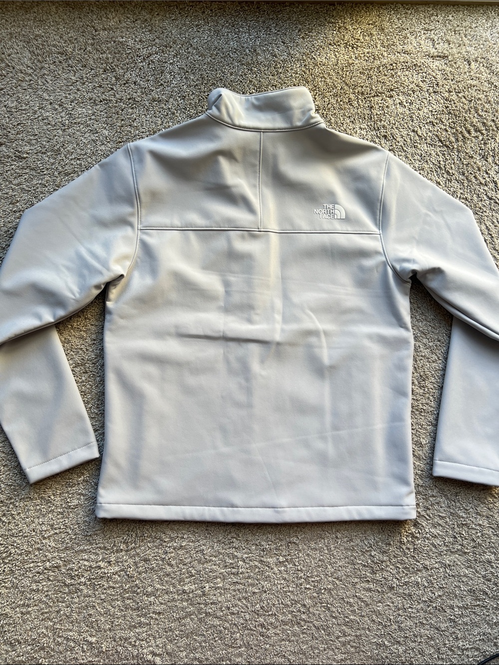 Men’s The North Face Apex Bionic Jacket light gray Size M - Picture 4 of 8